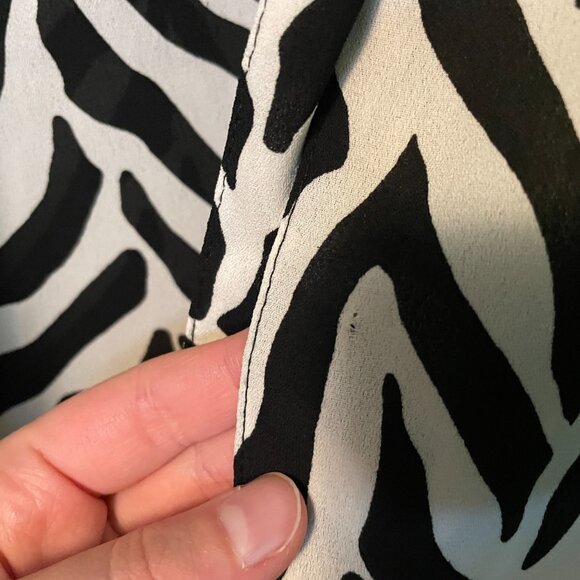 Principles Zebra Patterned Long Sleeve Blouse - Picture 4 of 7